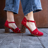 Sandalia Viena Roja
