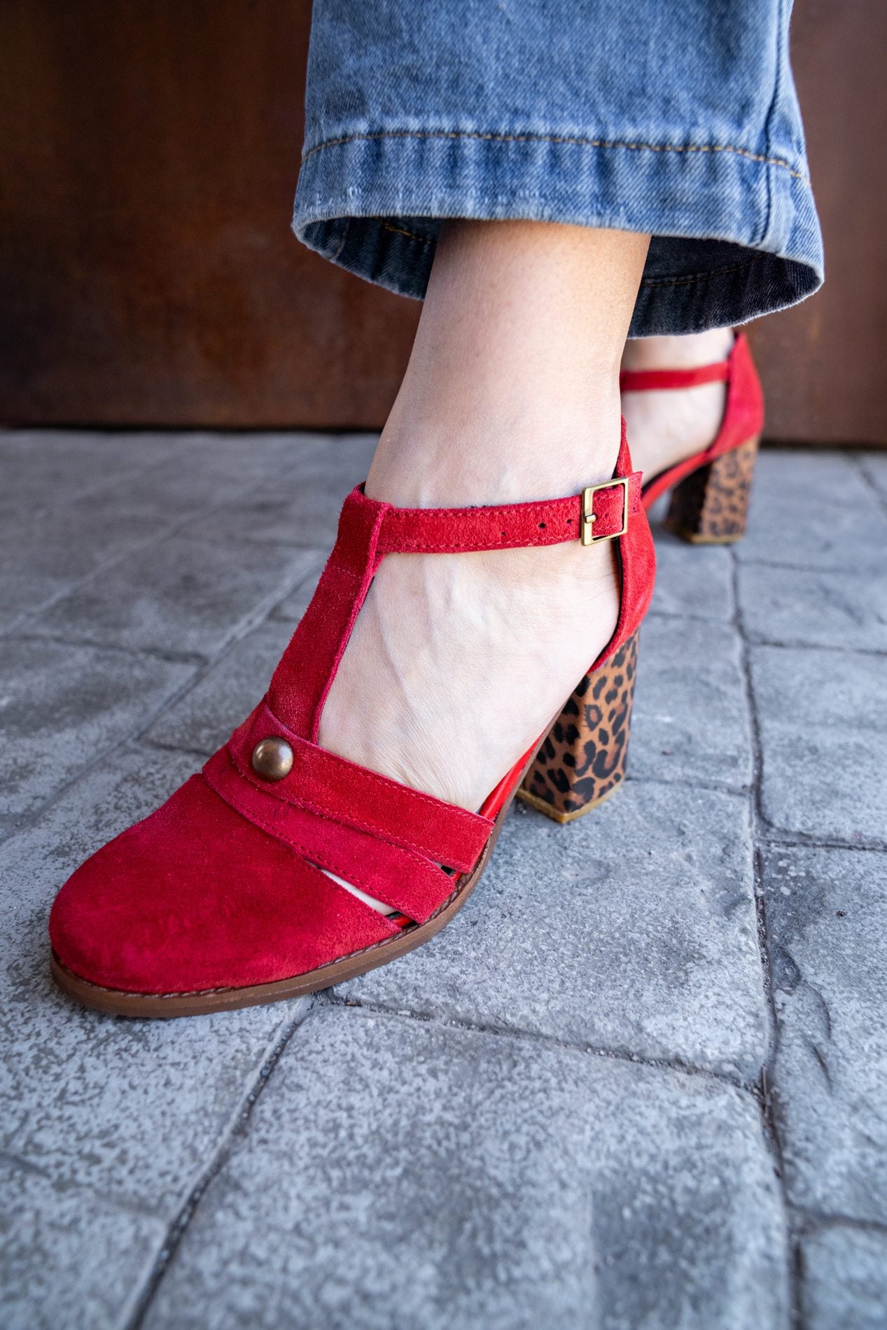 Sandalia Viena Roja