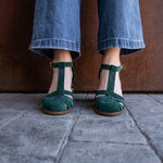 Sandalia Viena Verde Print
