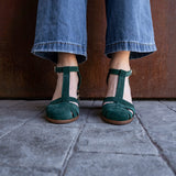 Sandalia Viena Verde Print