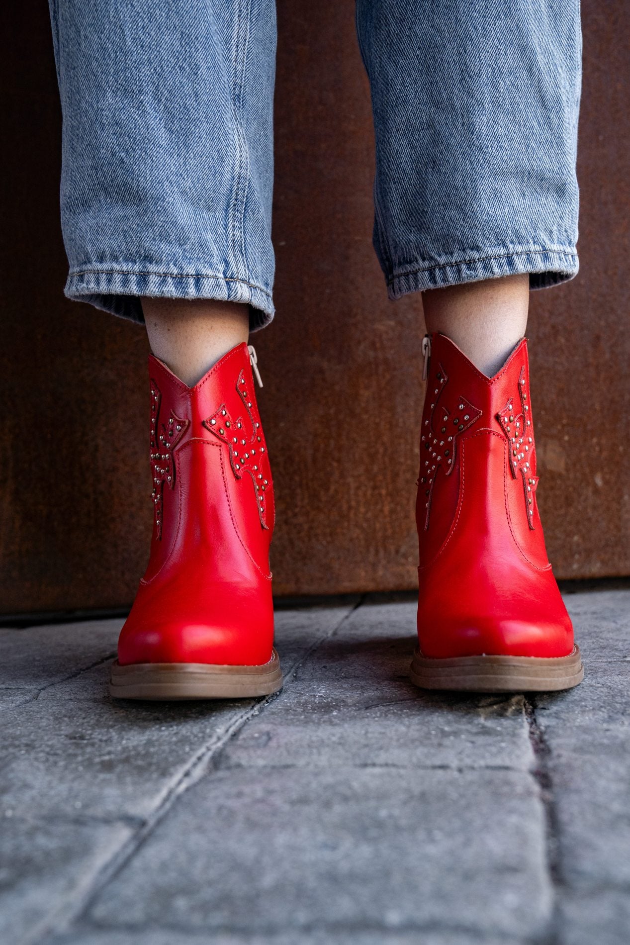 Botines Roma Rojo