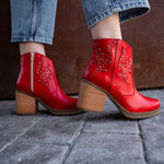 Botines Roma Rojo