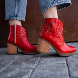 Botines Roma Rojo