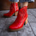 Botines Roma Rojo
