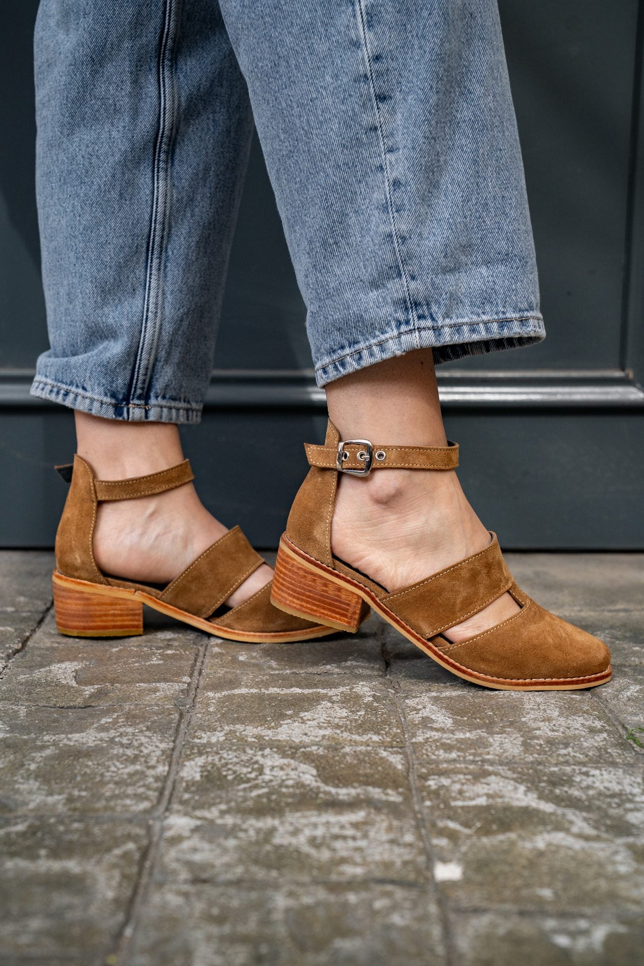 Sandalias Niza Beige
