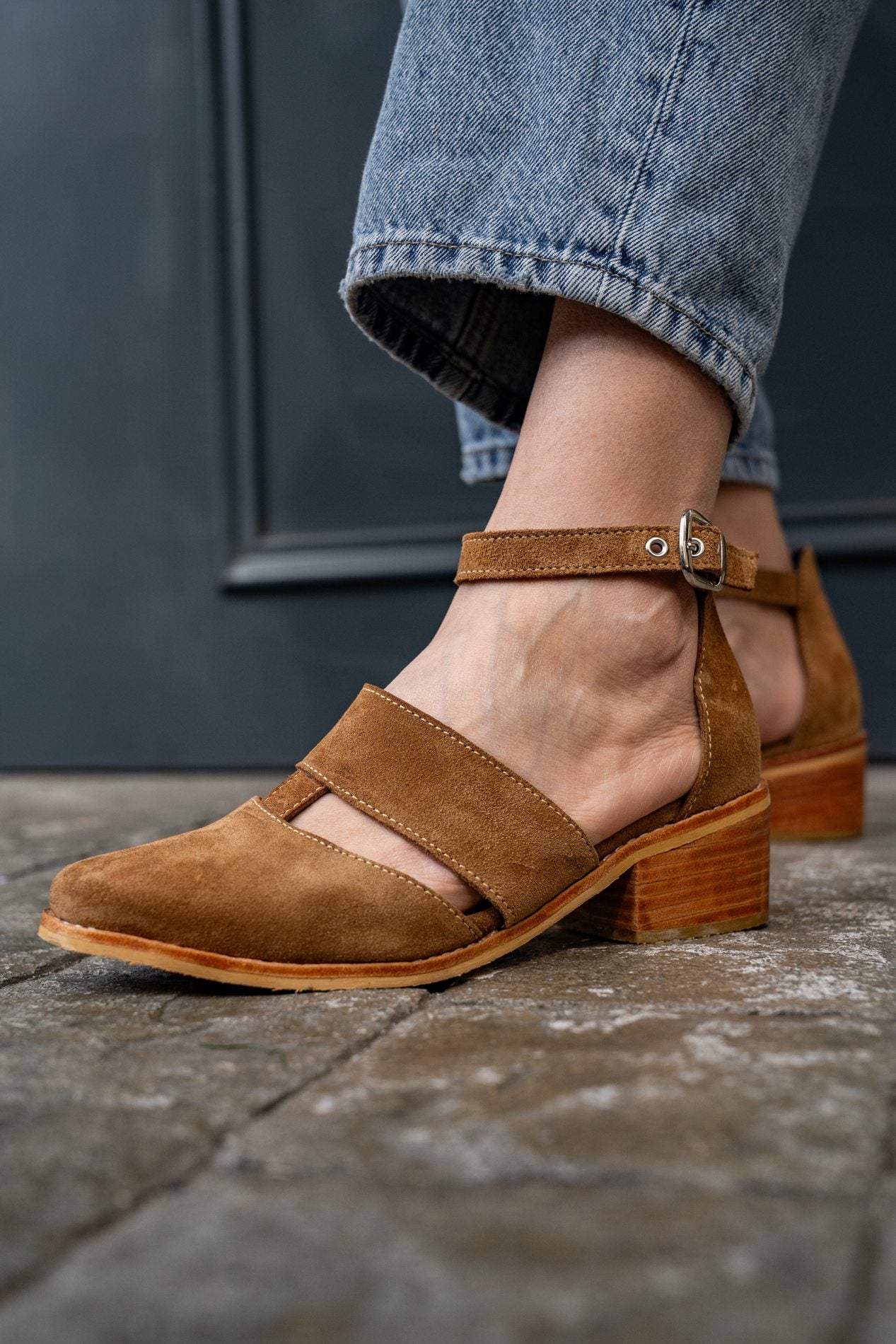 Sandalias Niza Beige