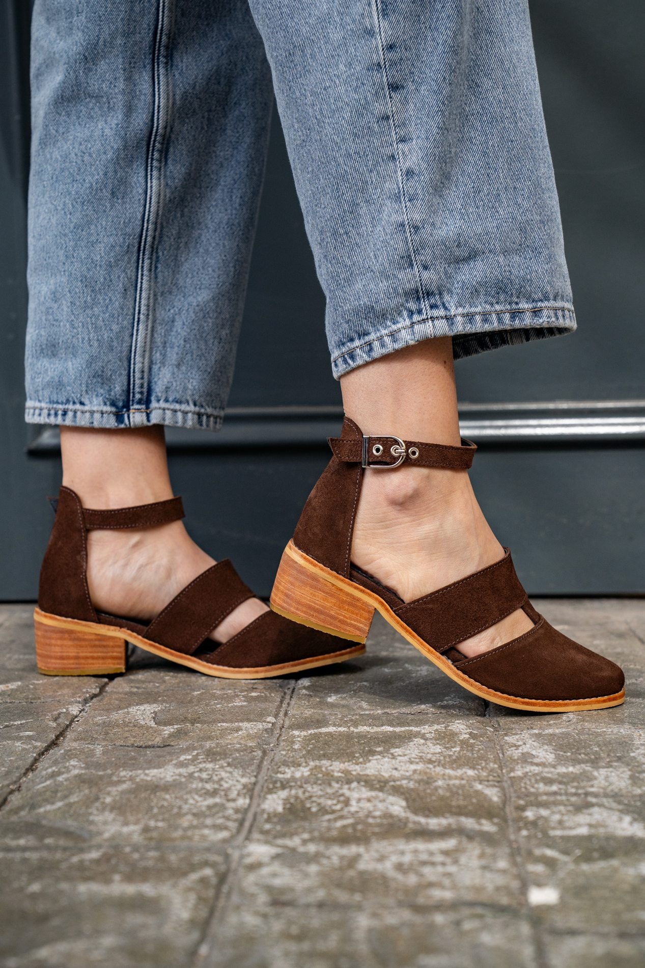 Sandalias Niza Chocolate