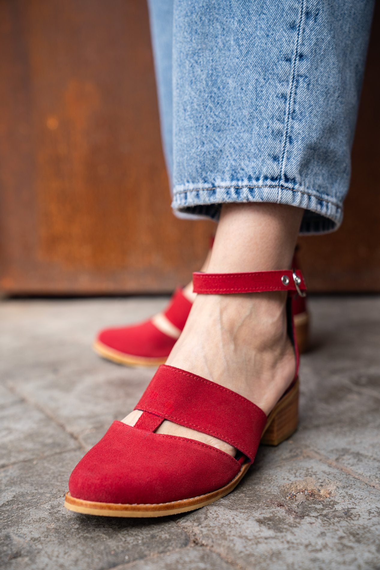 Sandalias Niza Roja