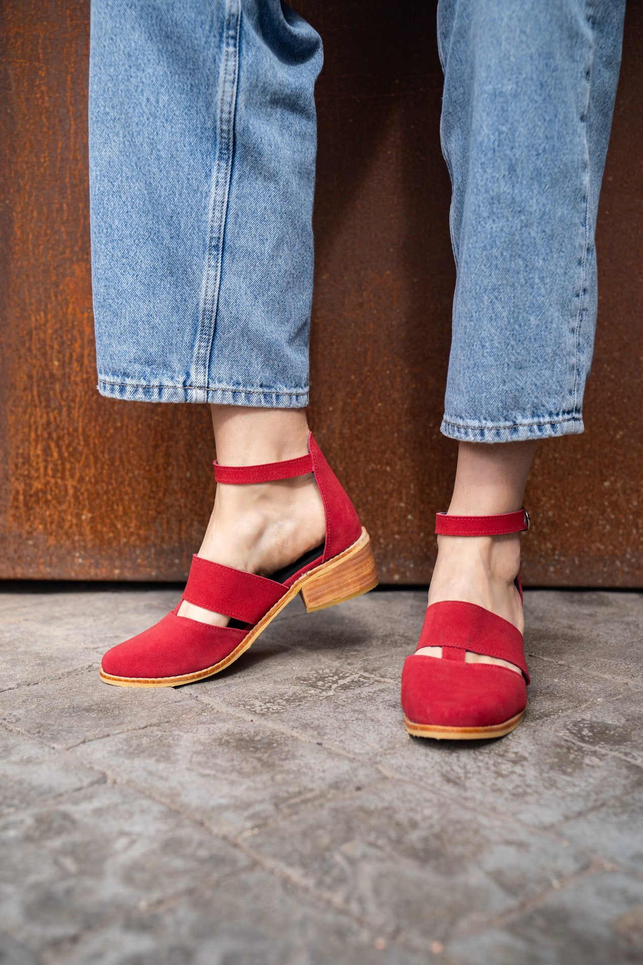 Sandalias Niza Roja