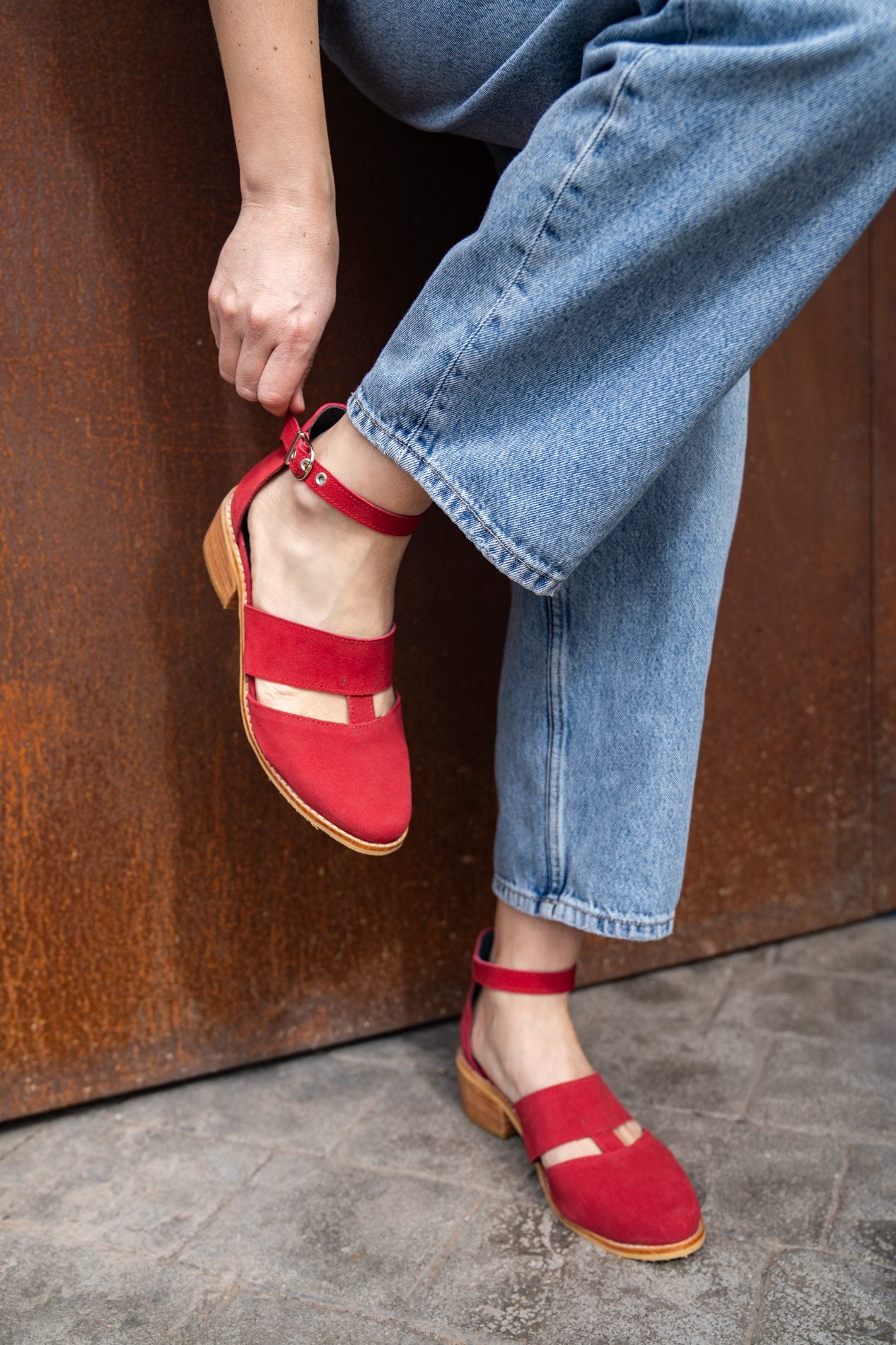 Sandalias Niza Roja