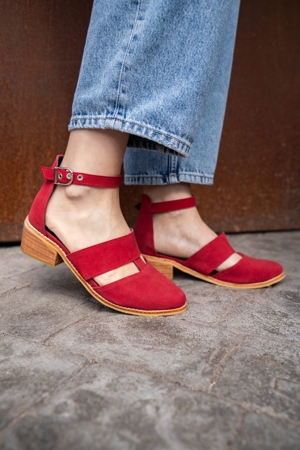Sandalias Niza Roja