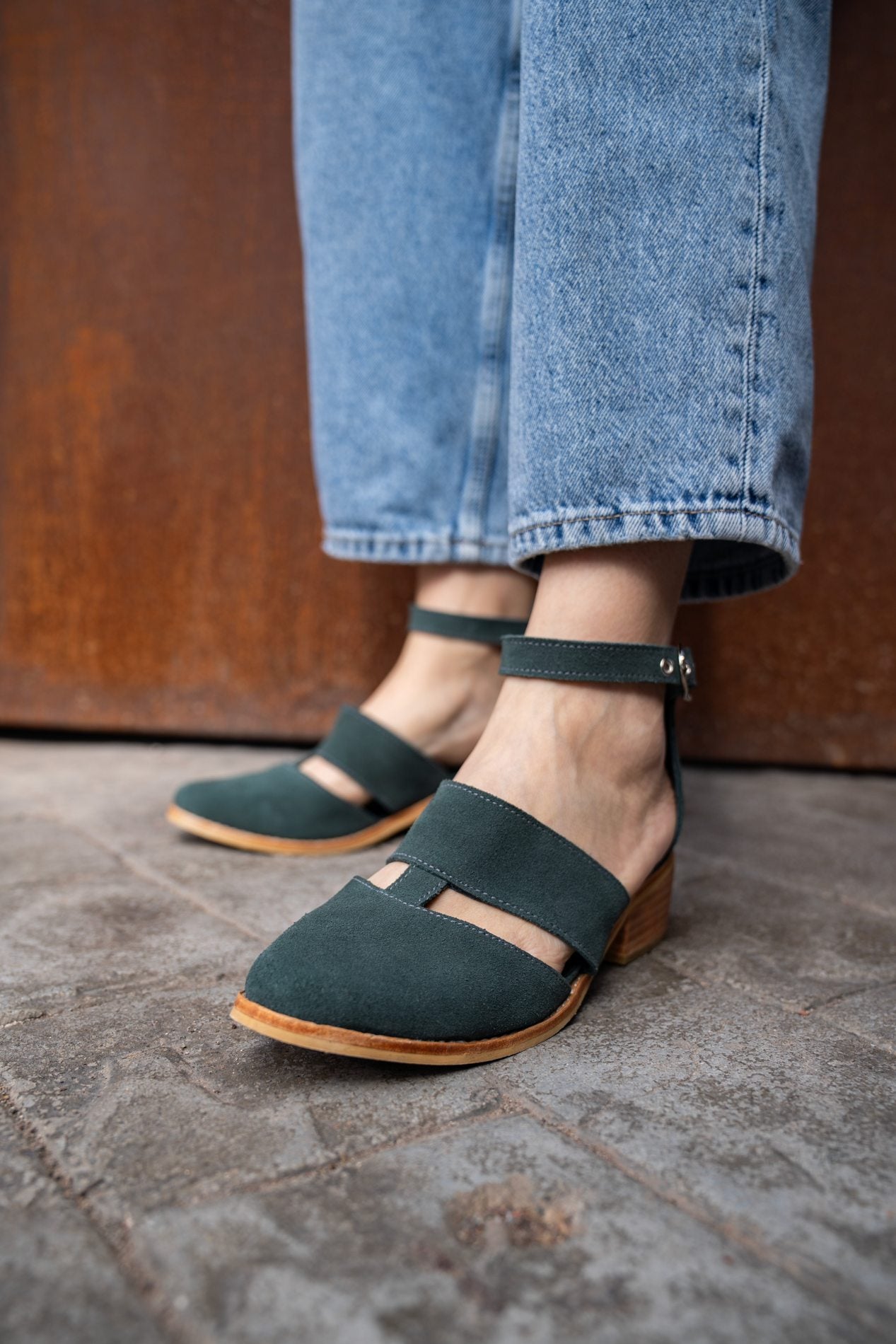 Sandalias Niza Verde