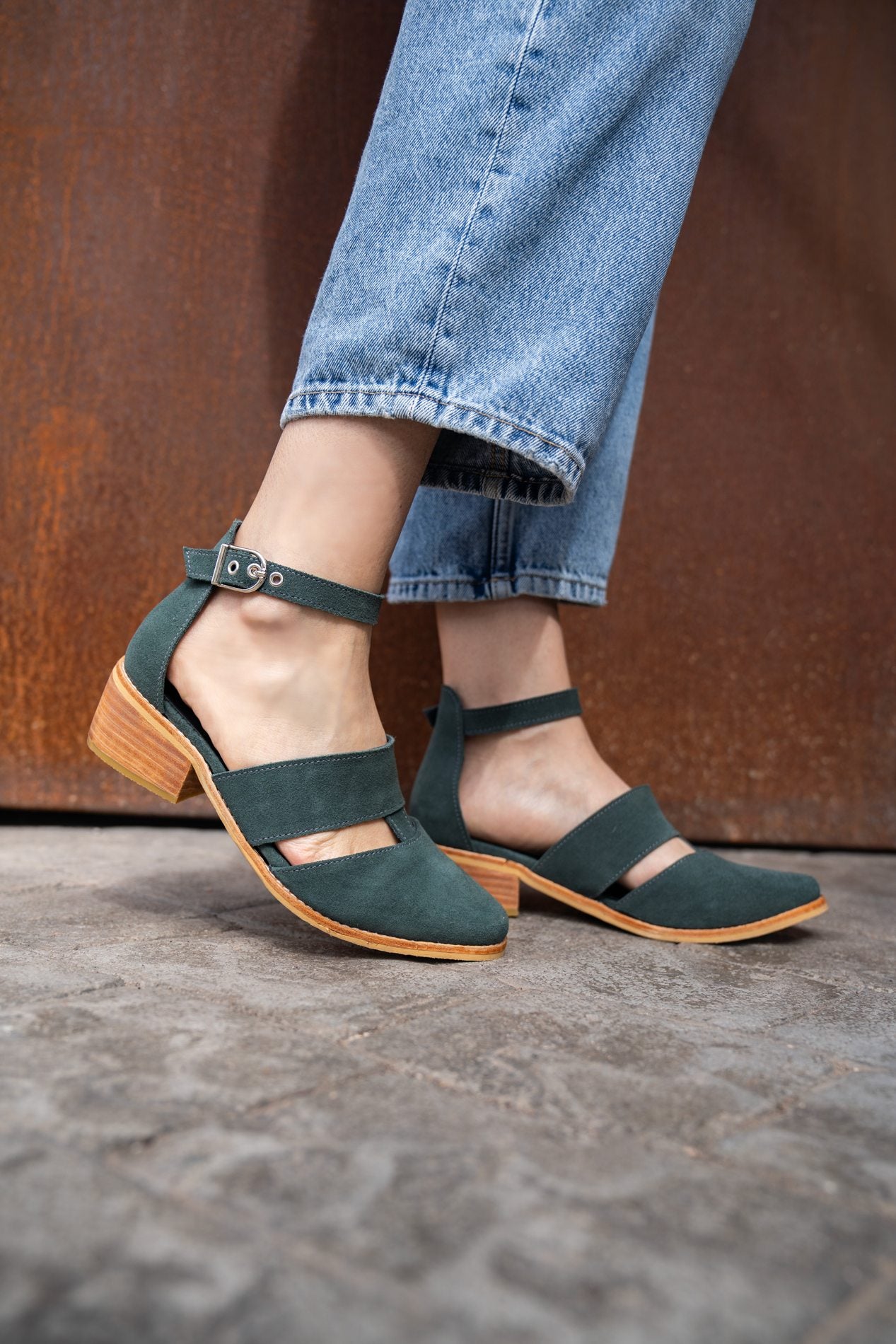 Sandalias Niza Verde