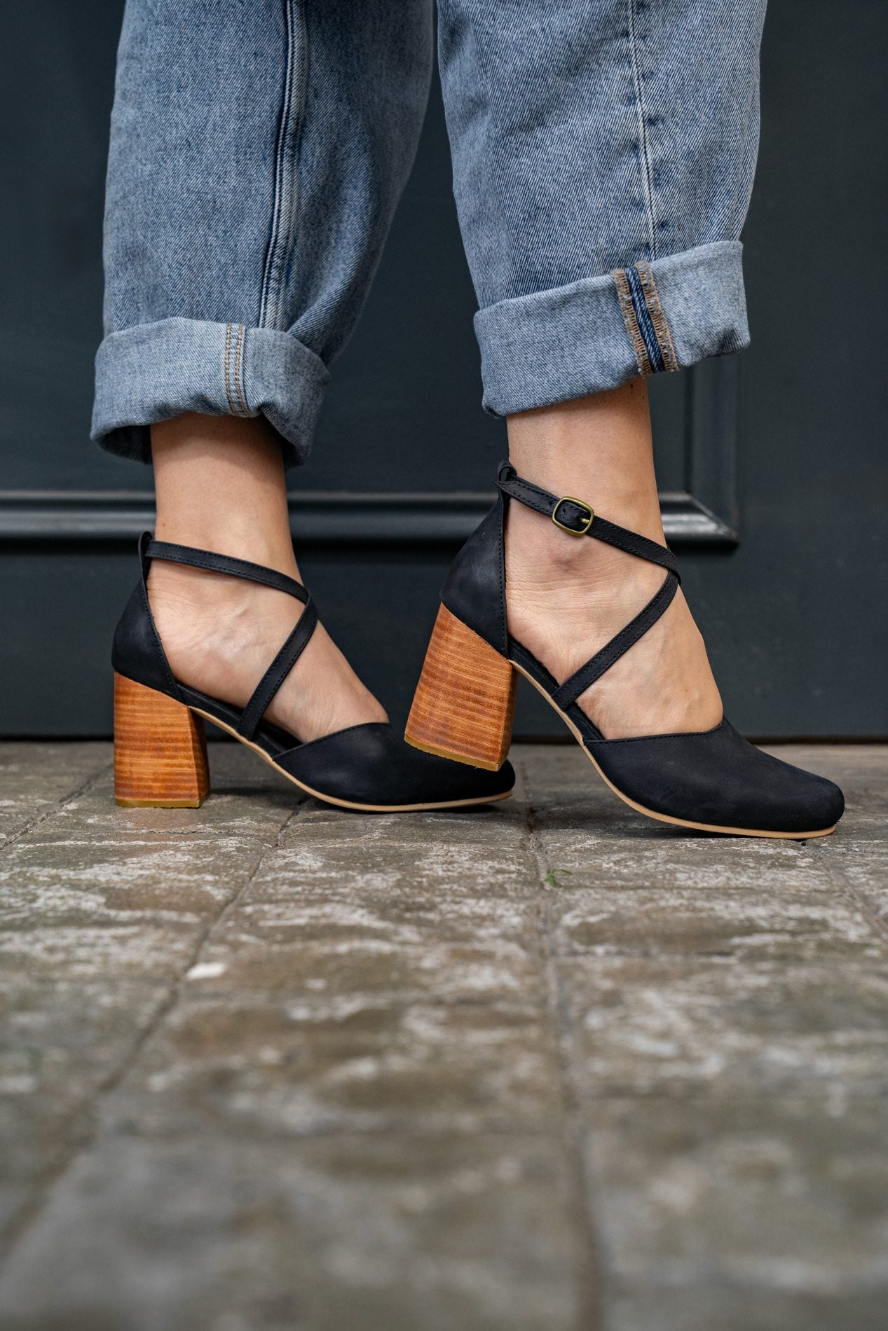 Sandalia Amalfi Negra