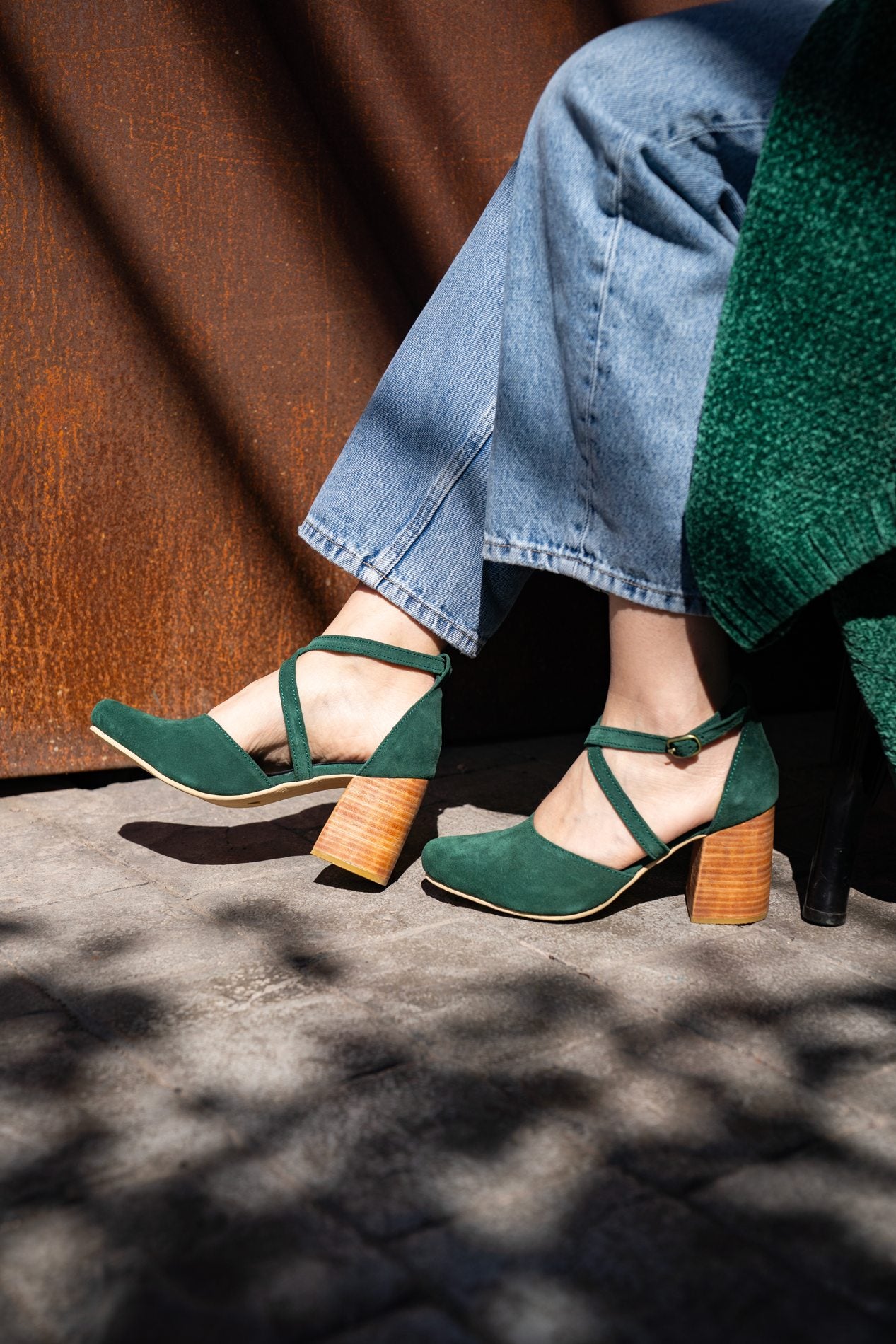 Sandalia Amalfi Verde