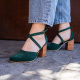 Sandalia Amalfi Verde
