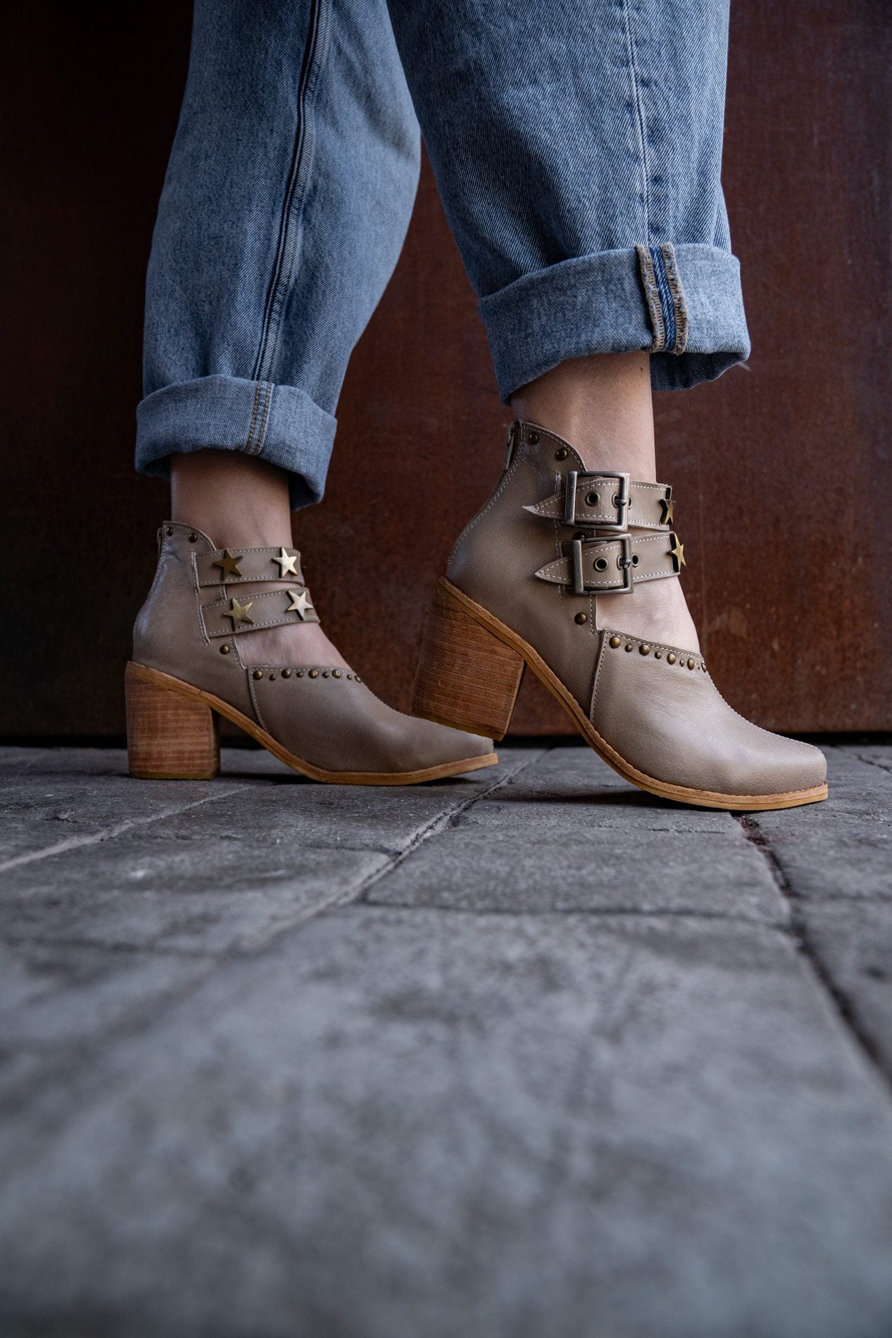 Botines Berna Beige