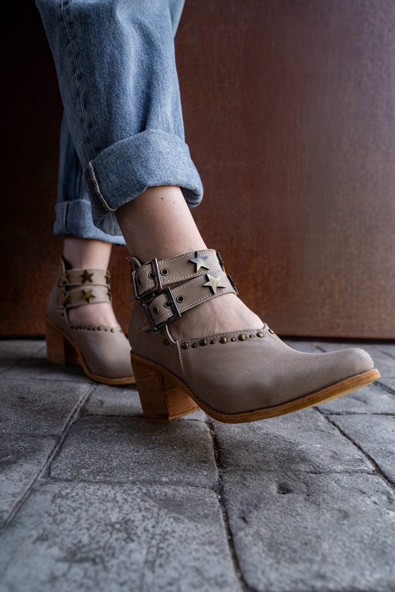 Botines Berna Beige