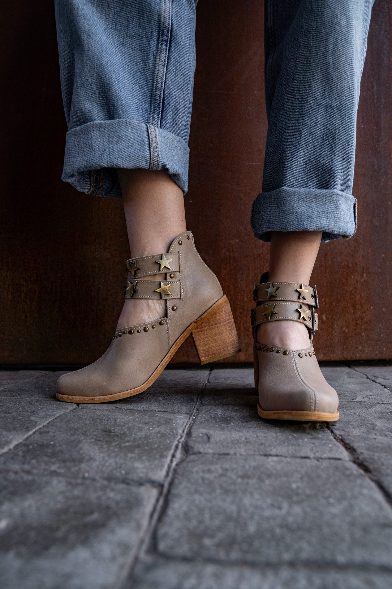 Botines Berna Beige