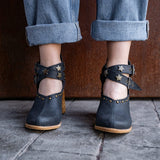 Botines Berna Negro Opaco