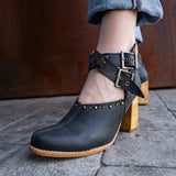 Botines Berna Negro Opaco
