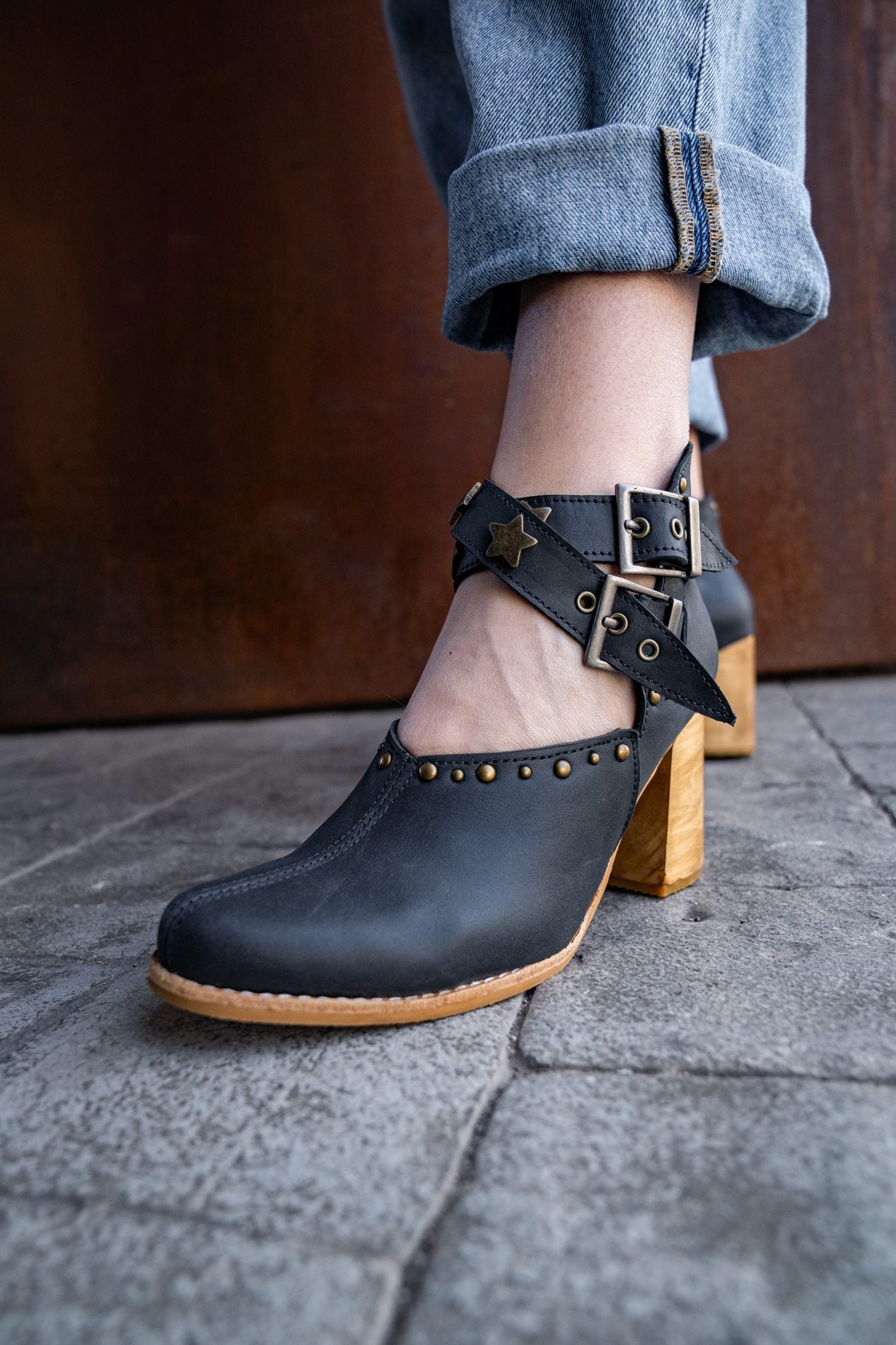 Botines Berna Negro Opaco