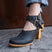 Botines Berna Negro Opaco