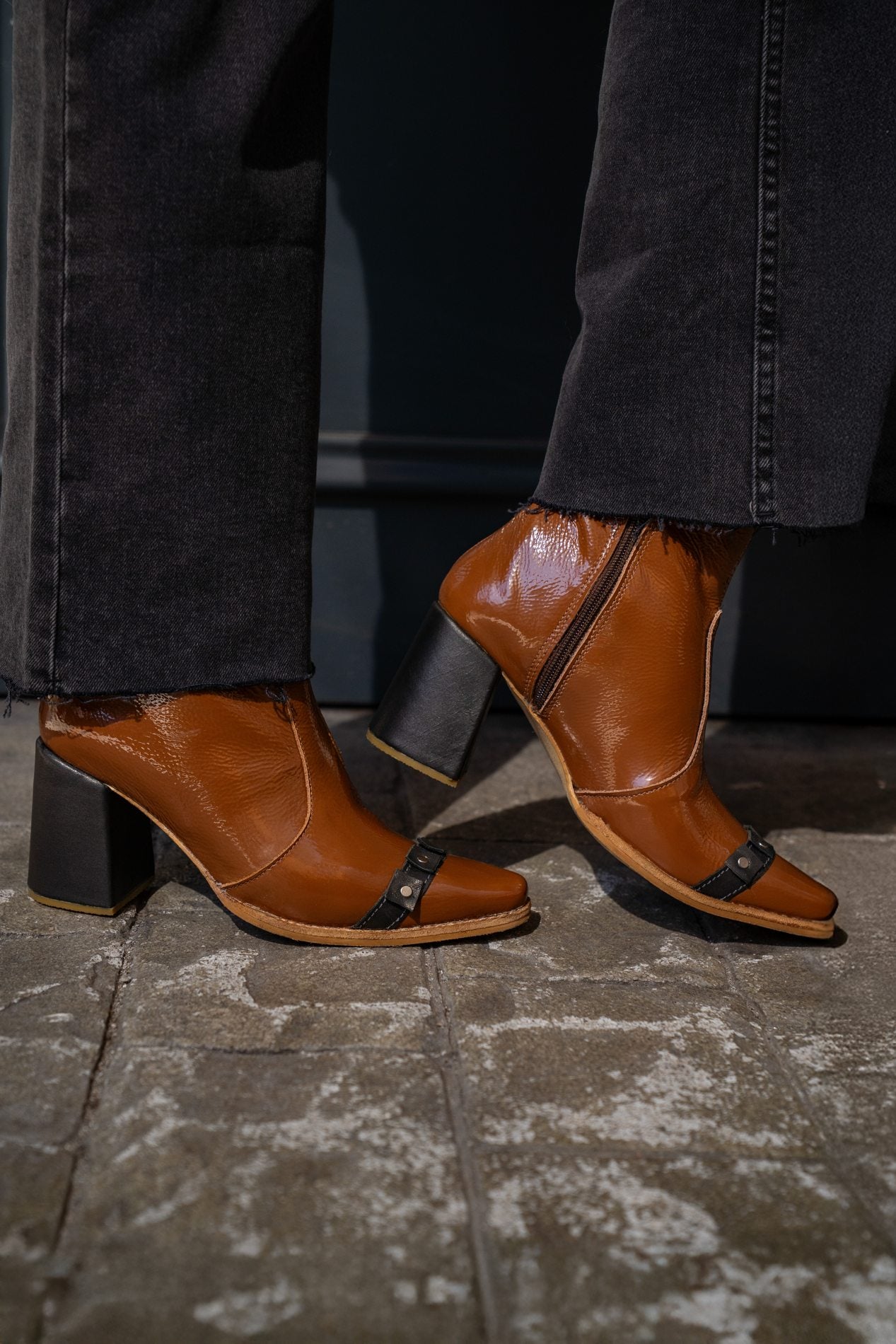 Botines Dallas Caramelo