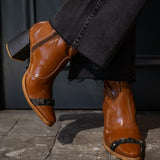 Botines Dallas Caramelo