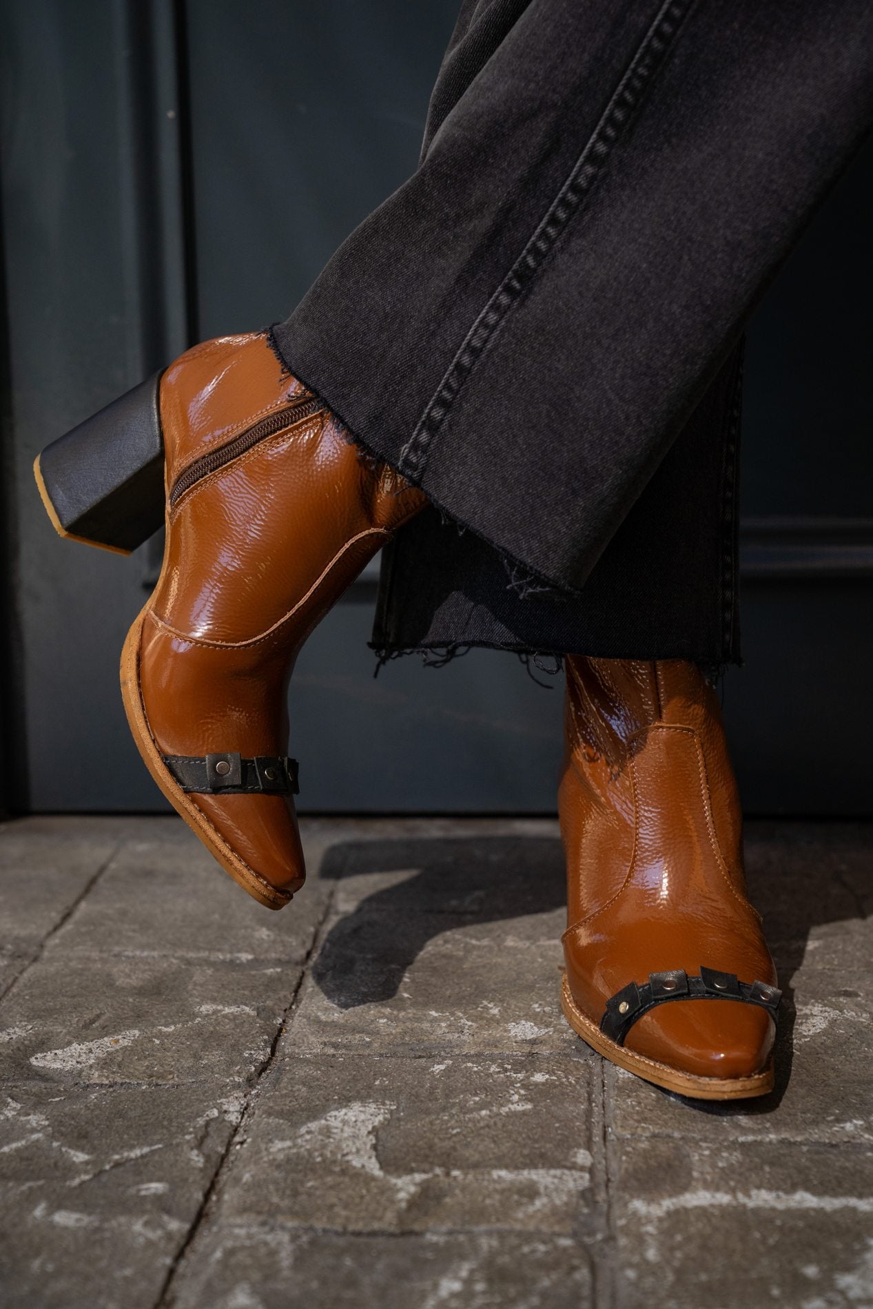 Botines Dallas Caramelo