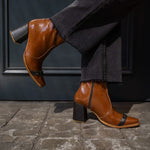 Botines Dallas Caramelo