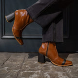 Botines Dallas Caramelo