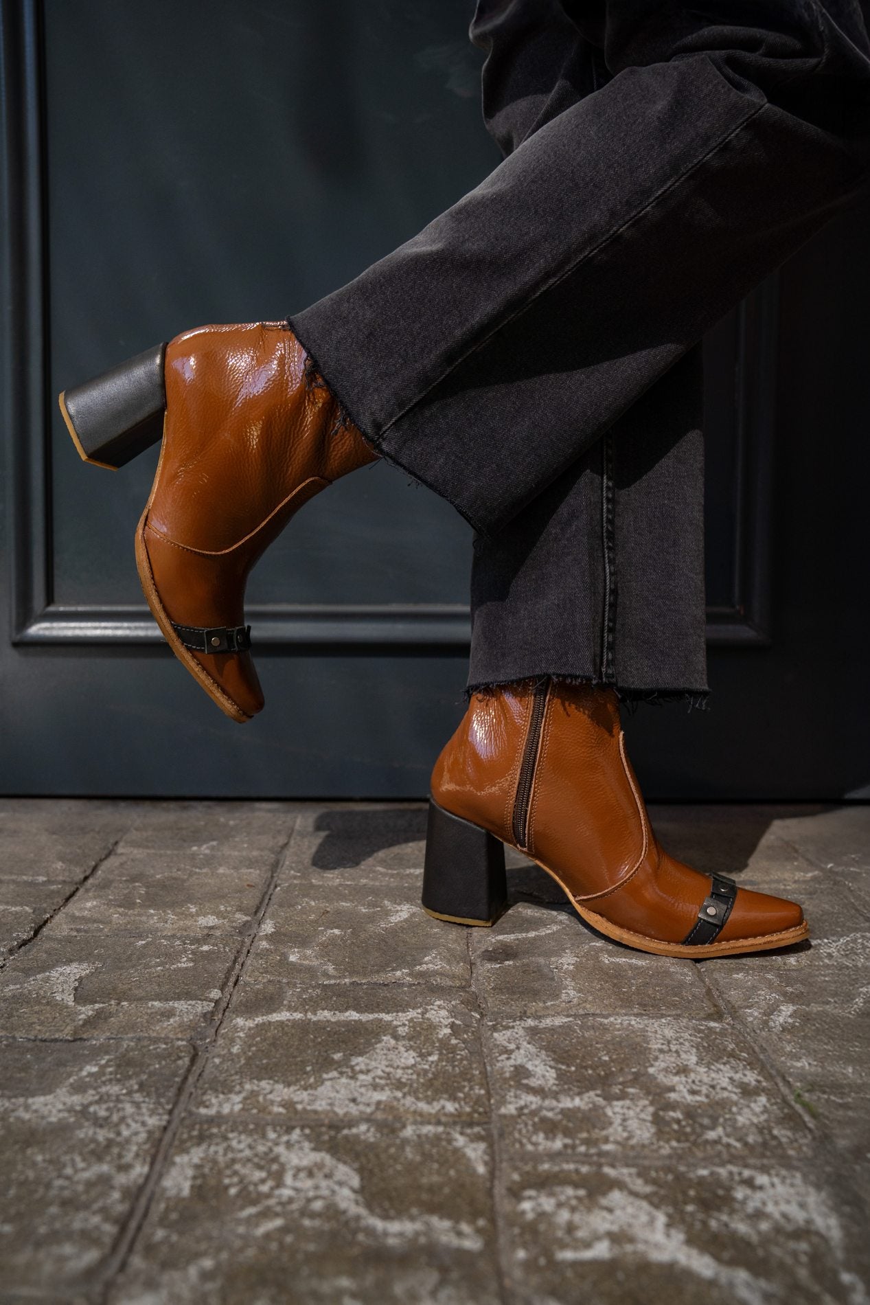 Botines Dallas Caramelo
