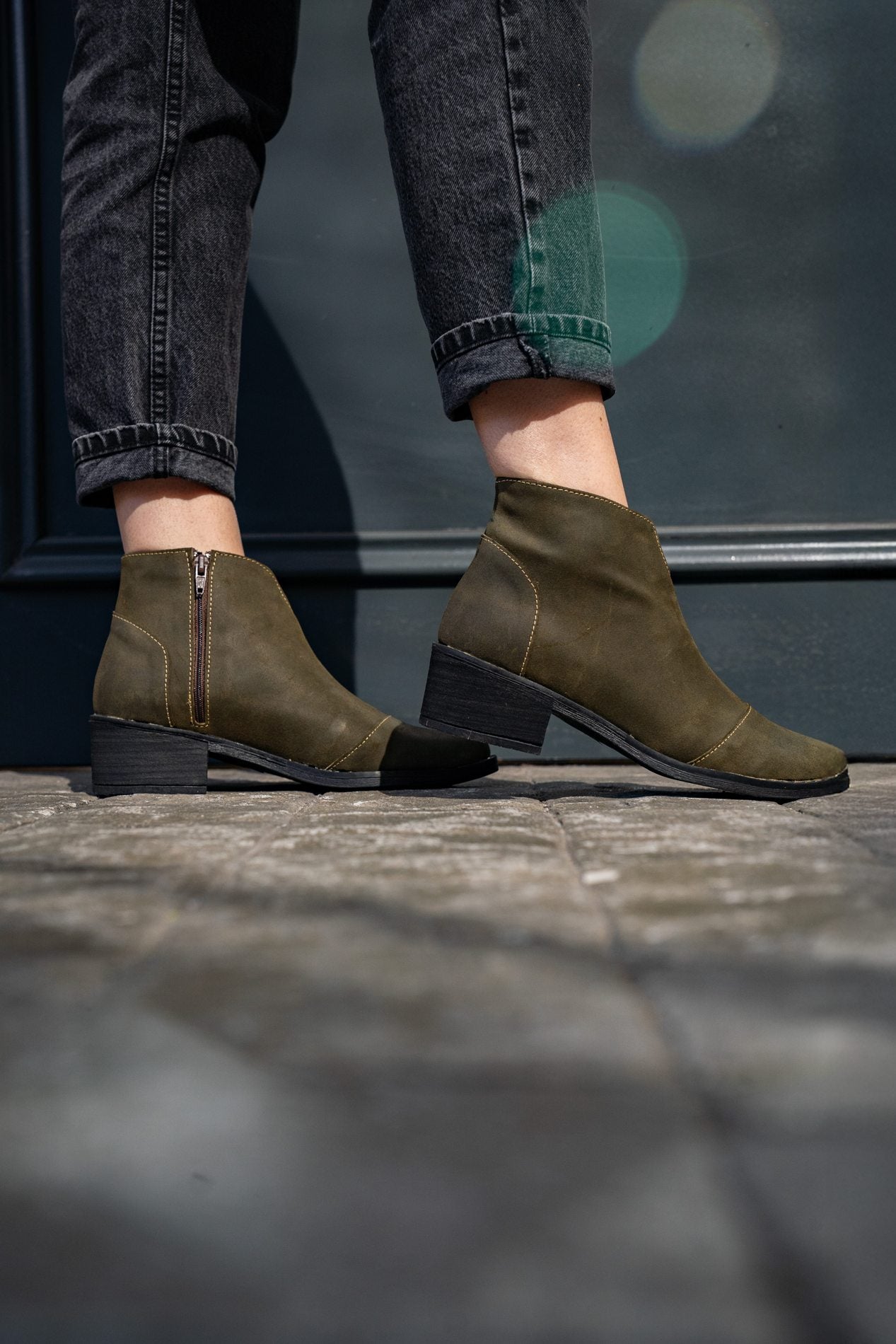 Botin Dubai Verde Oliva