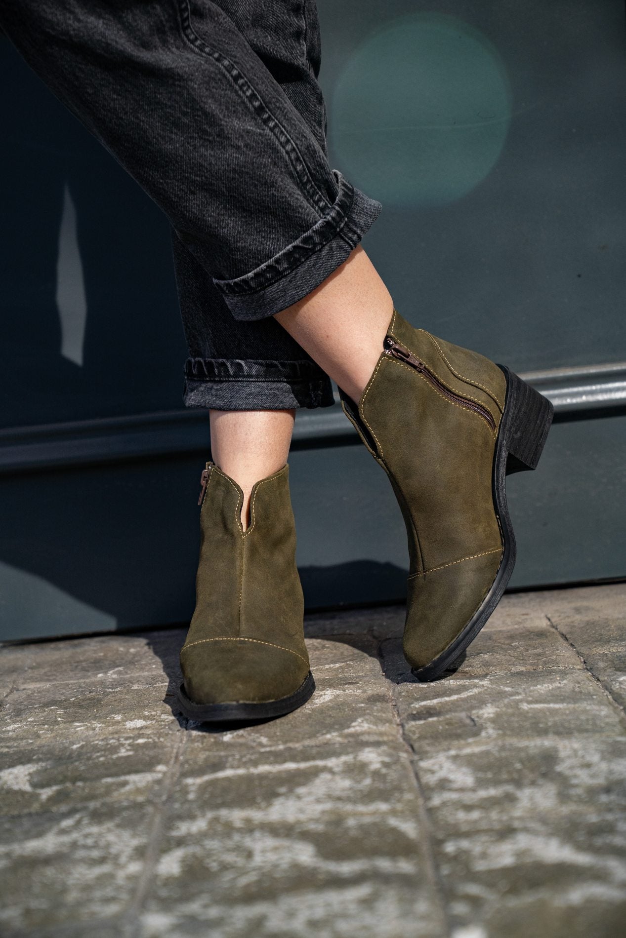 Botin Dubai Verde Oliva