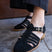Sandalias Ibiza Negra