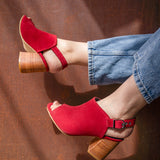 Sandalia Positano Roja