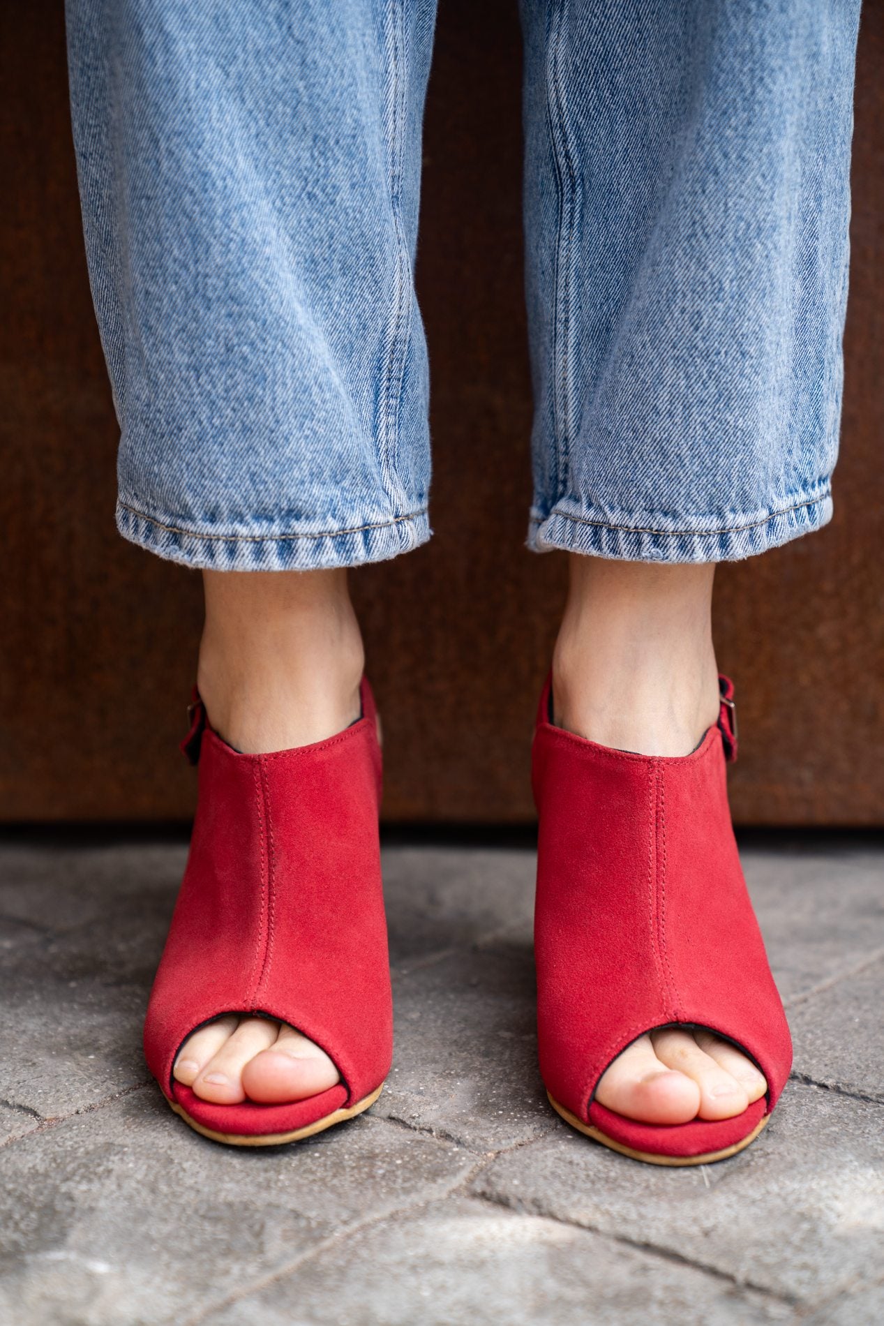 Sandalia Positano Roja