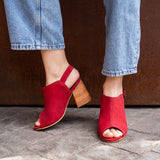 Sandalia Positano Roja
