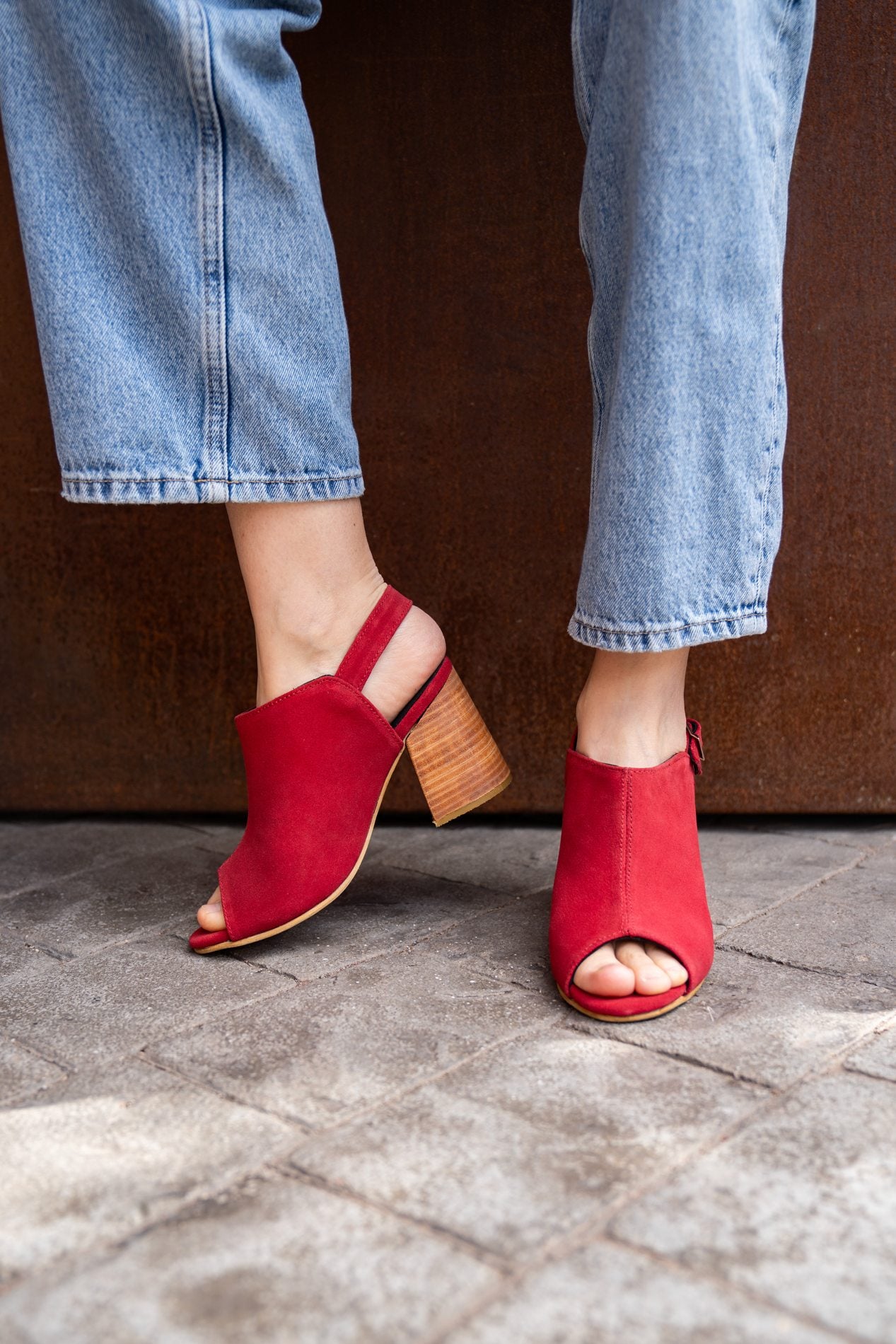 Sandalia Positano Roja