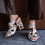 Sandalia Positano Vaca Print