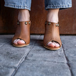 Sandalia Positano Camel