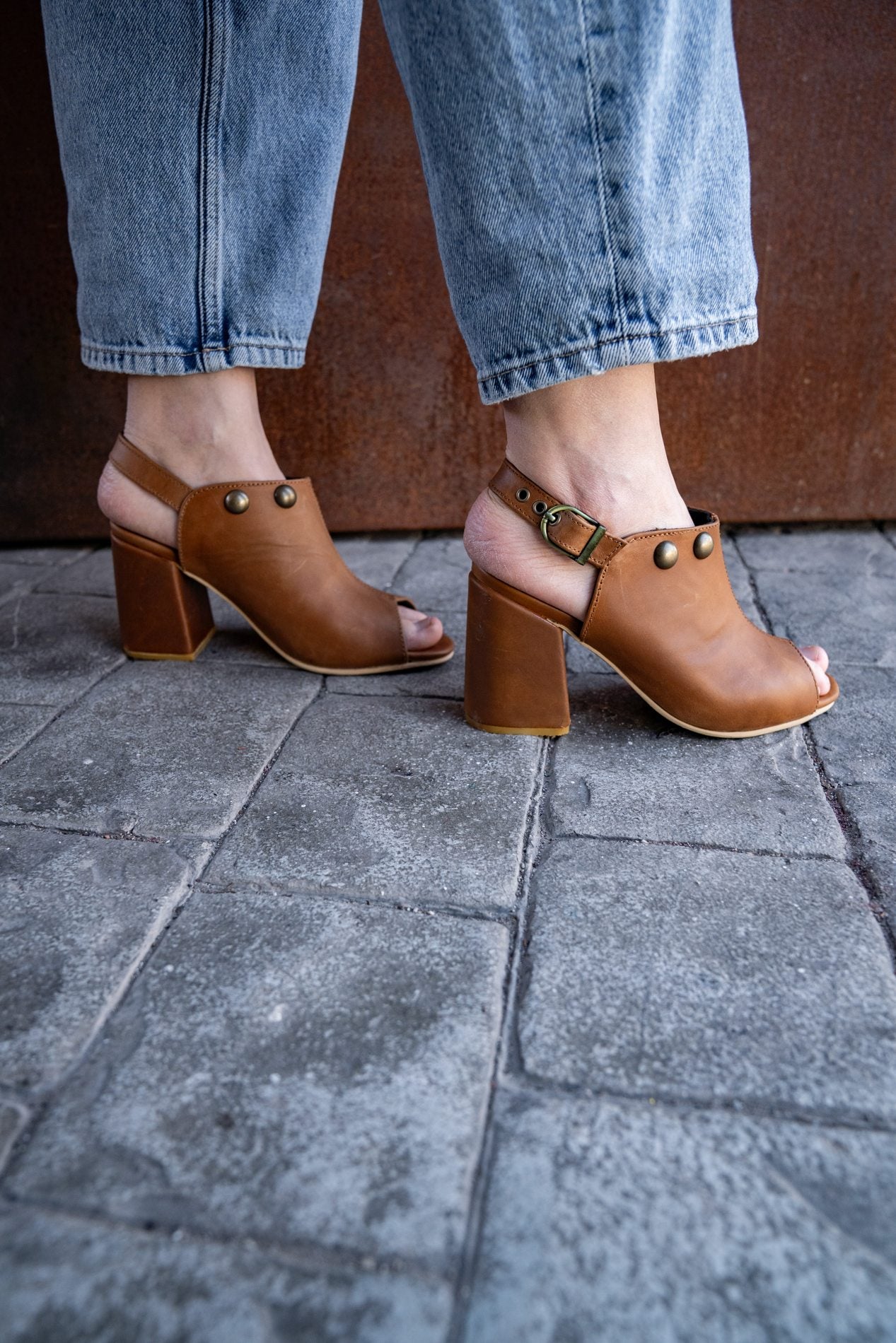 Sandalia Positano Camel