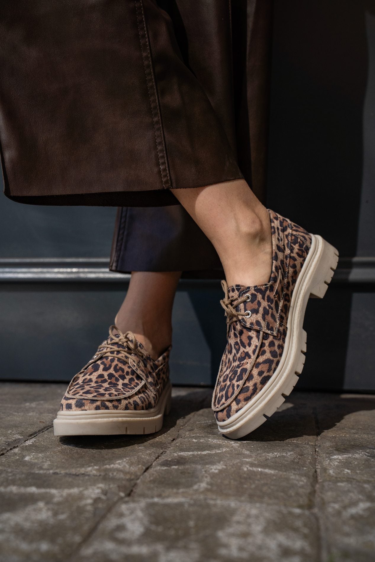 Mocasín Cannes Leopardo