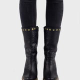 Botas Verona Negro Reptil