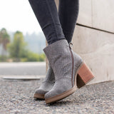 Botines Bucarest Taupe Reptil