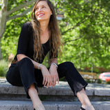 Sandalia Marsella Negro Taco Negro