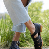 Sandalia Bélgica Negra