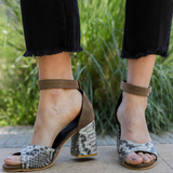 Sandalia Salzburgo Café Print