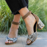 Sandalia Salzburgo Café Print